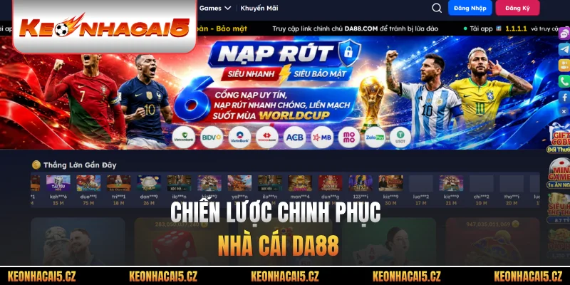 Chiến lược chinh phục nhà cái DA88