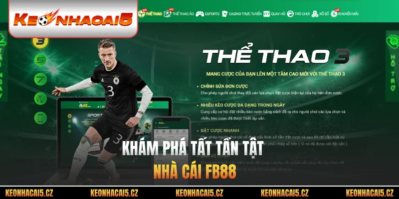 Khám phá tất tần tật nhà cái FB88